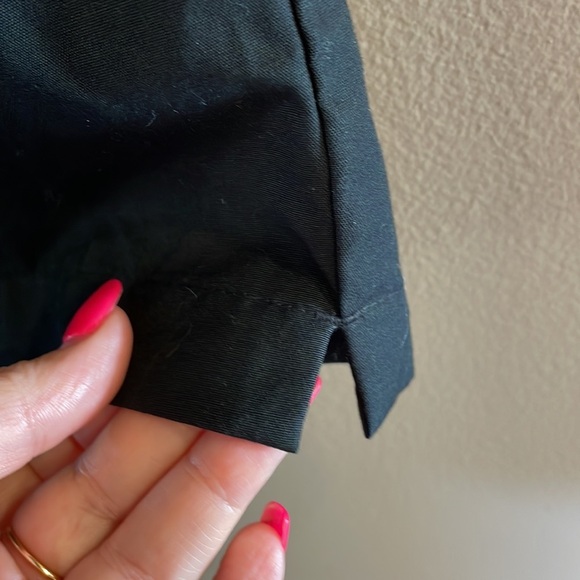 EDDIE BAUER classic black COTTON women’s shorts 4 inch inseam zipped 4 pockets 8 - Picture 7 of 9